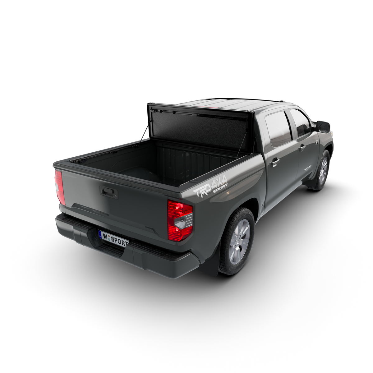 Worksport AL4 Flip-Up Tri-Fold Hard Tonneau Cover for Toyota Tundra