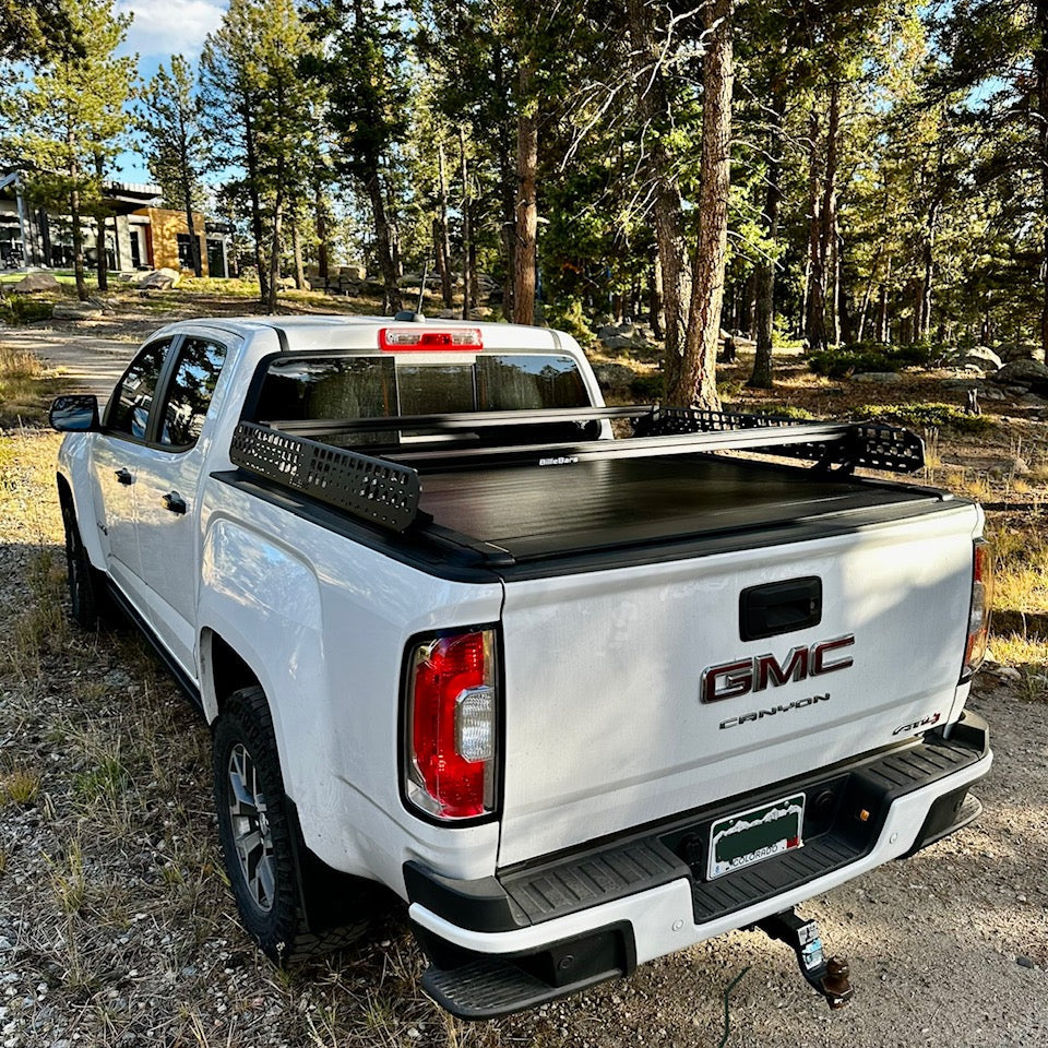 Colorado/Canyon - Bed Rack For Retractable Covers with T-slots