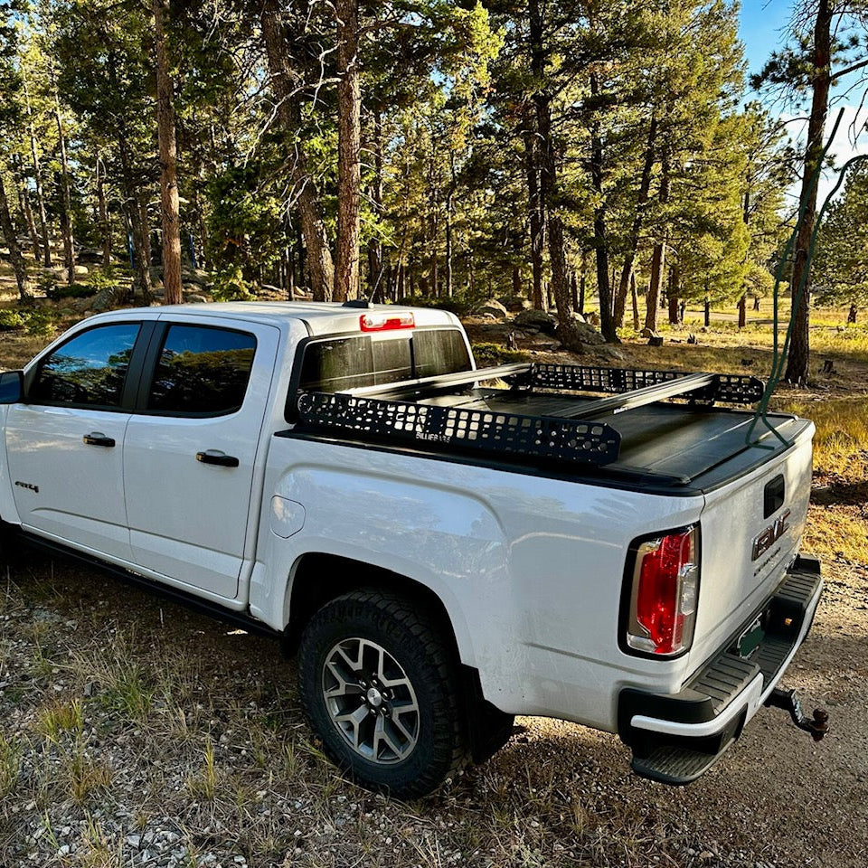 Colorado/Canyon - Bed Rack For Retractable Covers with T-slots
