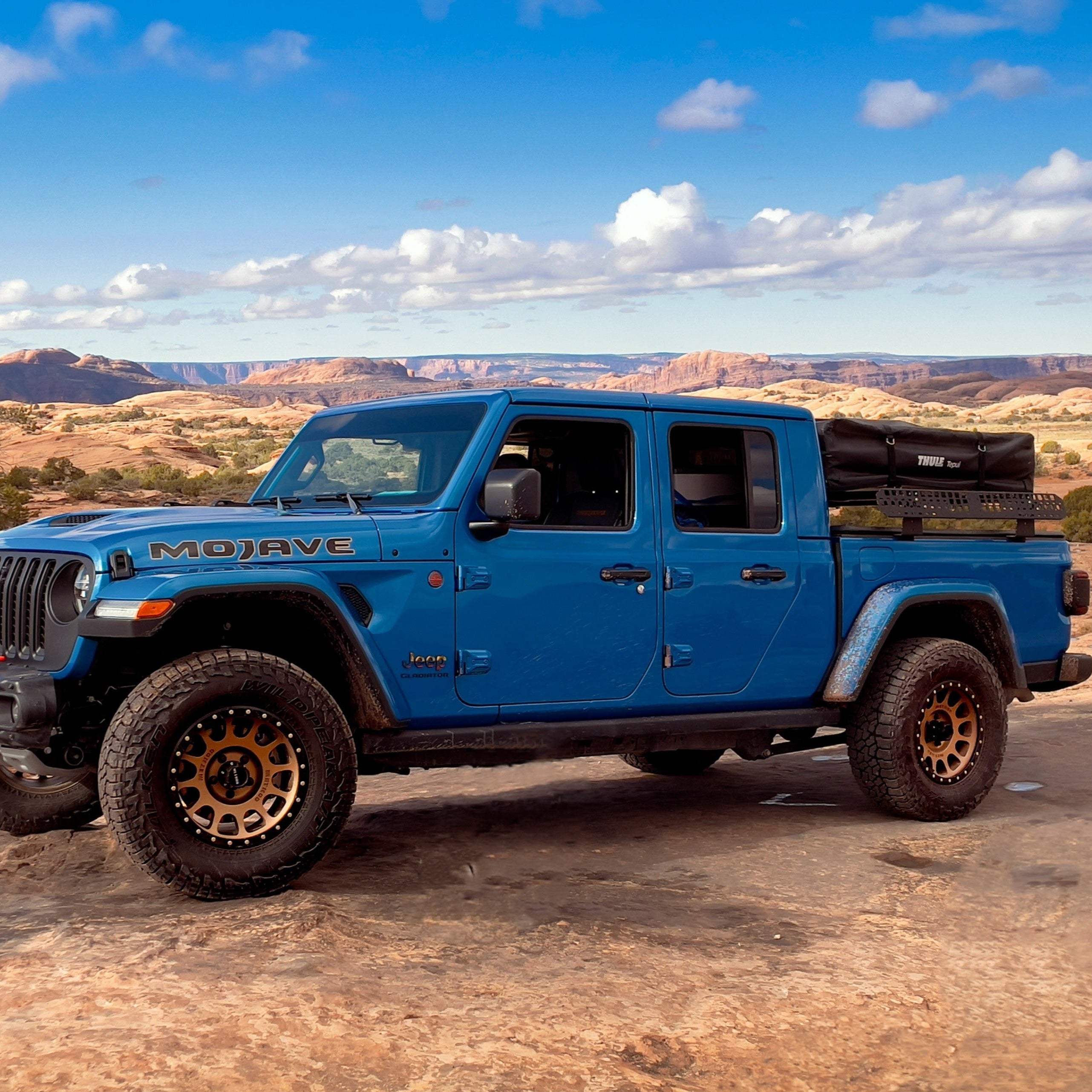 Jeep Gladiator (2019-Present), Low Profile Bed Rack
