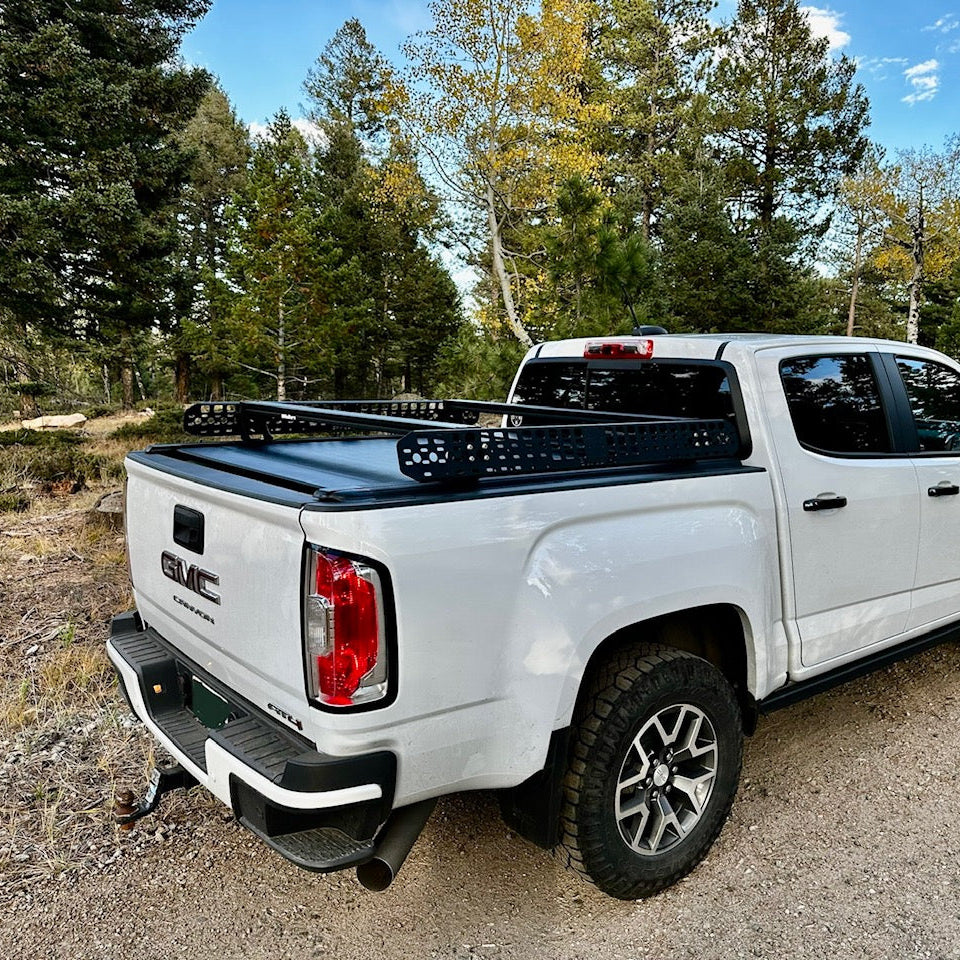 Colorado/Canyon - Bed Rack For Retractable Covers with T-slots