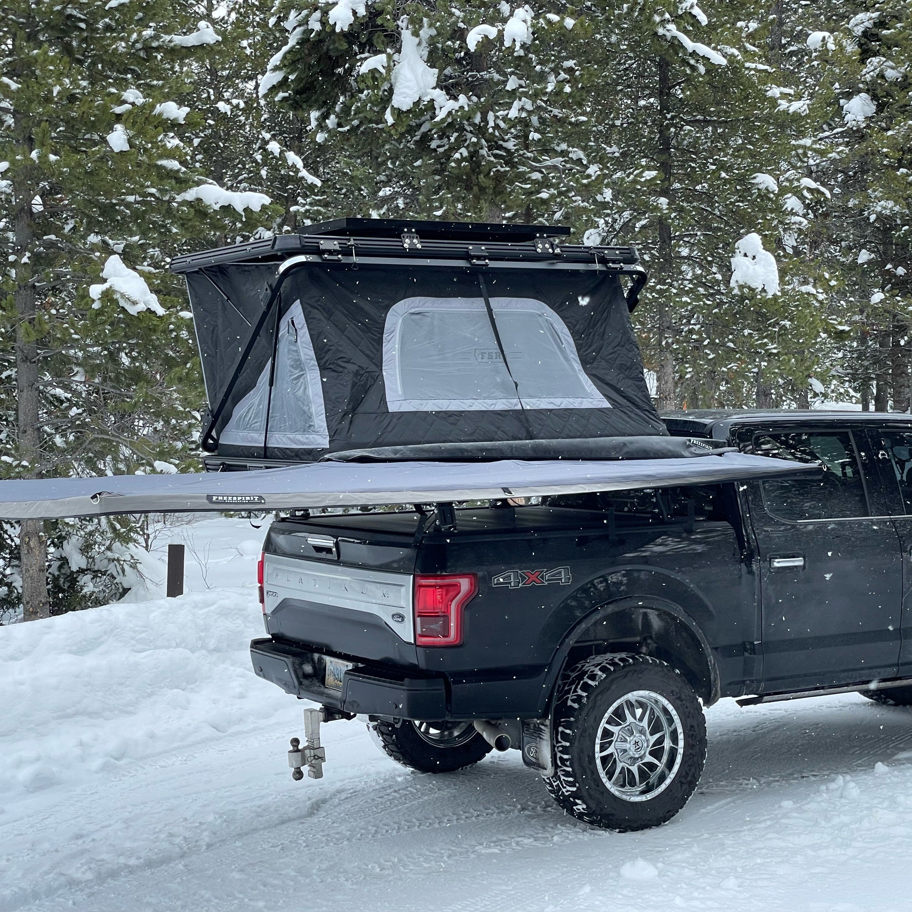 F150, F250, F350 - Bed Rack For Retractable Covers with T-slots