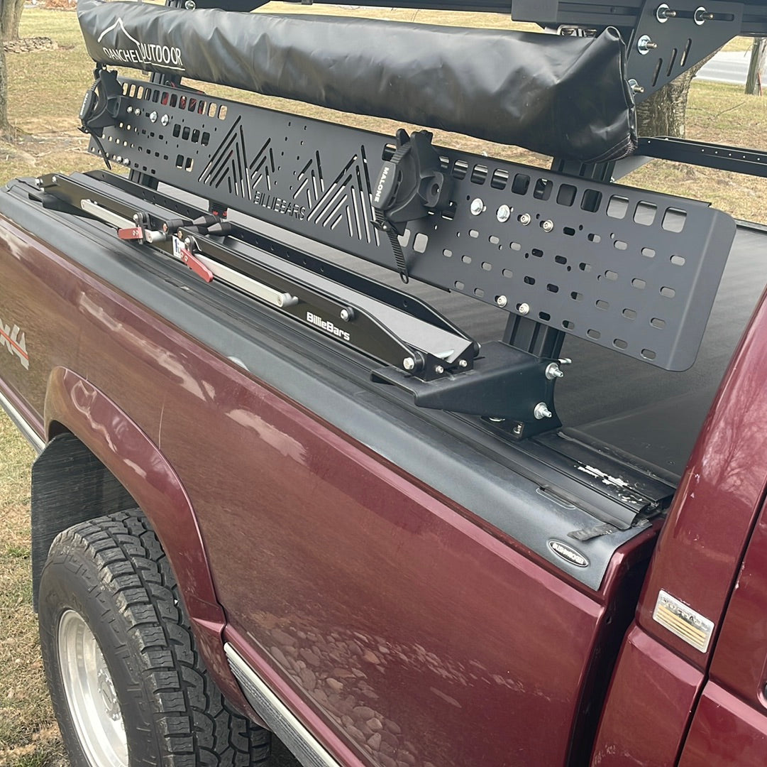 BillieBars - Molle Panel Kit 6FT Long (QTY 1) for Retractable Covers with T-Slots Rack