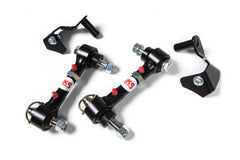 JKS Quicker Disconnect Adjustable Front Sway Bar End Links for 2018-2026 Jeep Wrangler JL & 2020-2025 Jeep Gladiator JT (0-2" Lift)