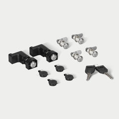 [A0066-LOCK] 6 pack of locks on a grey background
