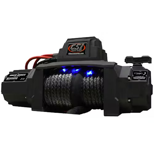 CSI M-Series 12,500 lb. Winch - 25/64 in. x 85.6 ft. Rope, 6.6HP