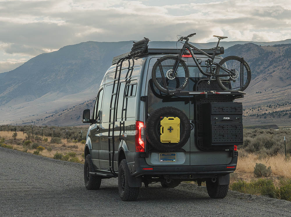 Sprinter Van Rear Tire Carrier