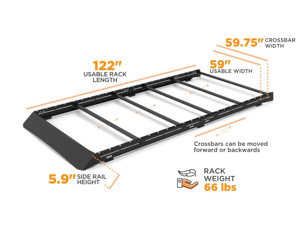 ProMaster Van Low Pro Roof Rack | 136" High Roof