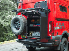 Shelves for Flatline Van Co. Rear Storage Box