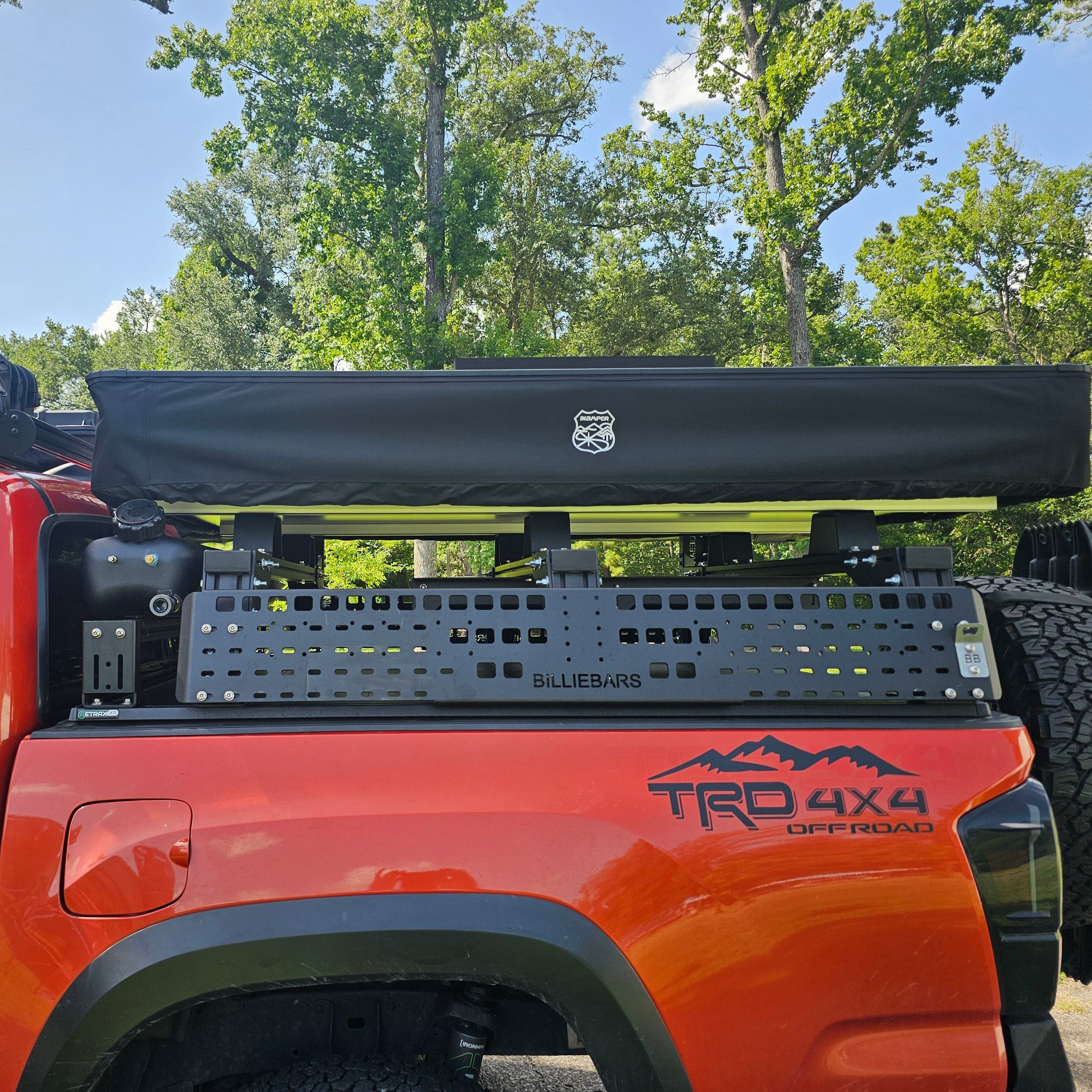 Tacoma - Bed Rack for Retractable Covers with T-slots