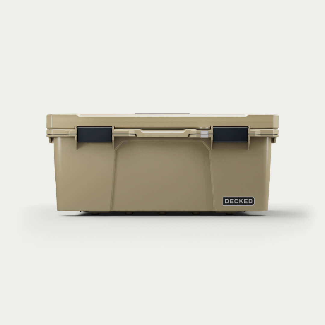 [A0010-SIXR-TAN] Front view of the Desert Tan Sixer 16