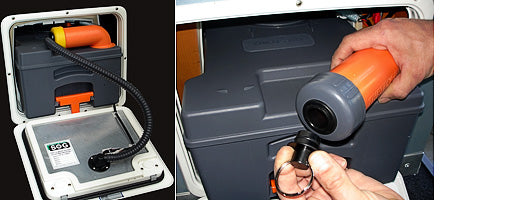 SOG Toilet/Cassette Active Charcoal Vent System – Compatible with Thetford C250/C260 (F Type Doors Only))