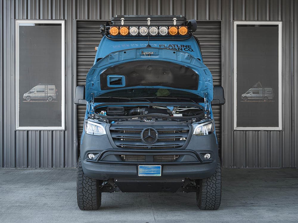 Sprinter Van Hood Strut Kit