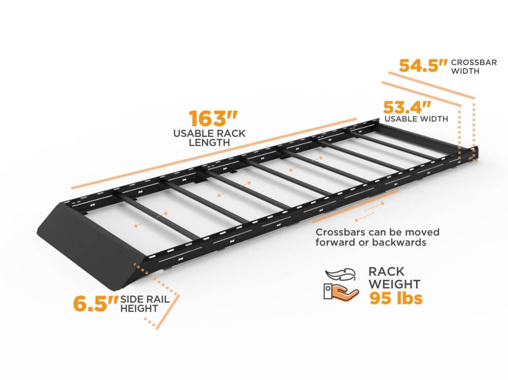 Sprinter Van Standard Roof Rack | 170" Wheelbase