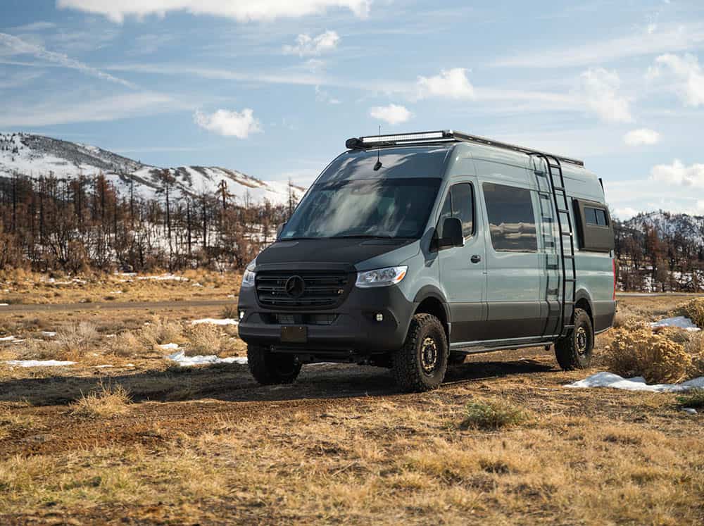 Sprinter Van Low Pro Roof Rack | 170" Wheelbase