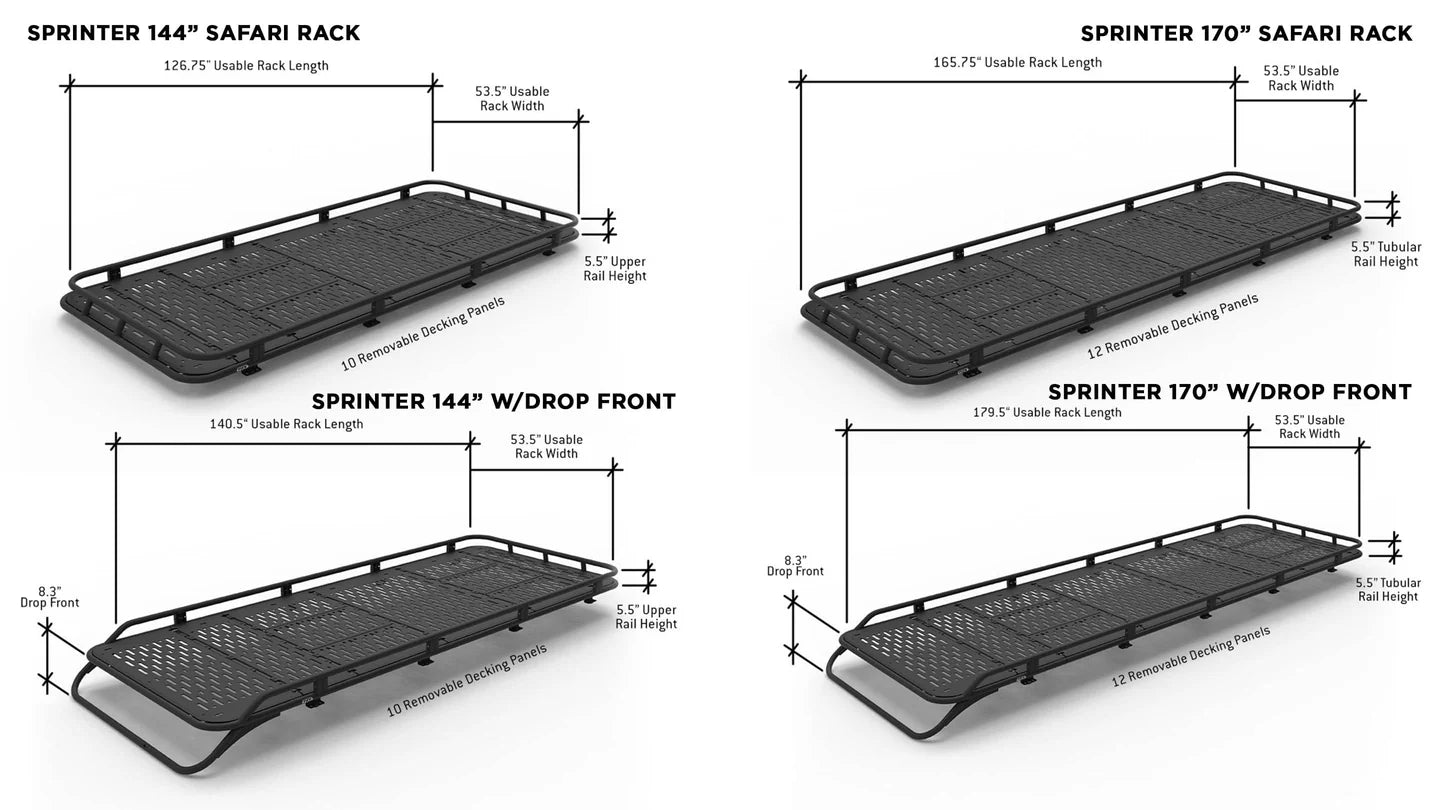 Sprinter Van Safari Roof Rack