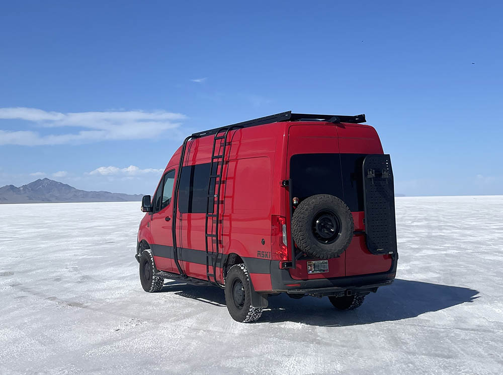 Sprinter Van Rear Tire Carrier