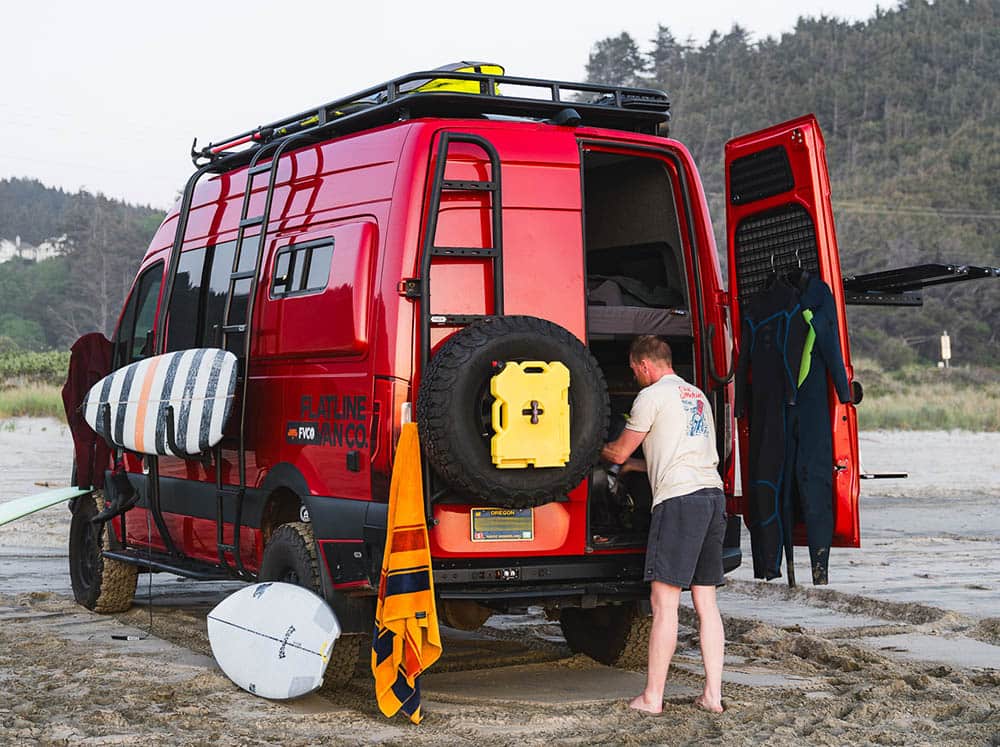 Tire Carrier Rotopax Adapter