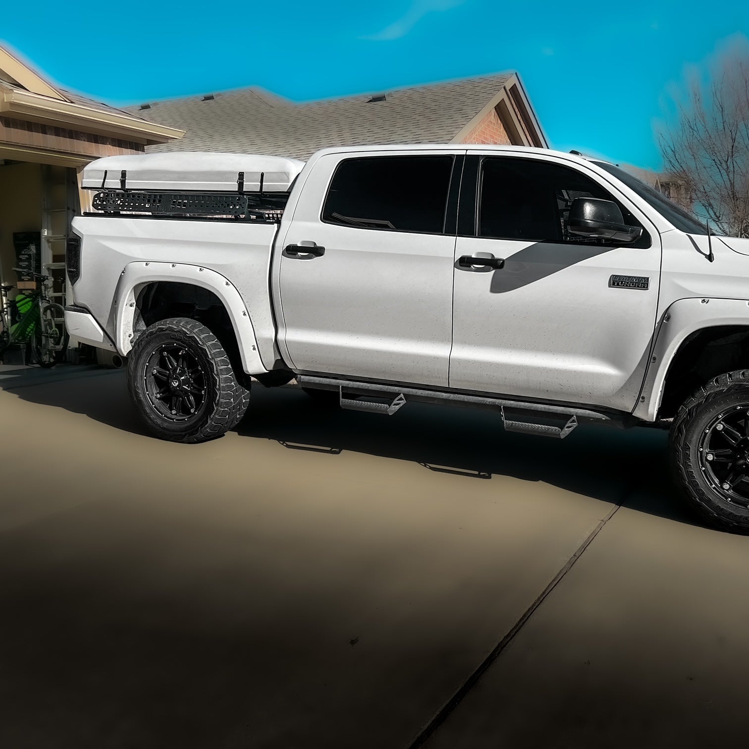 Tundra - Bed Rack for Retractable Covers with T-slots