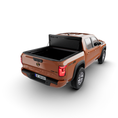 Worksport AL4 Flip-Up Tri-Fold Hard Tonneau Cover for Nissan Frontier