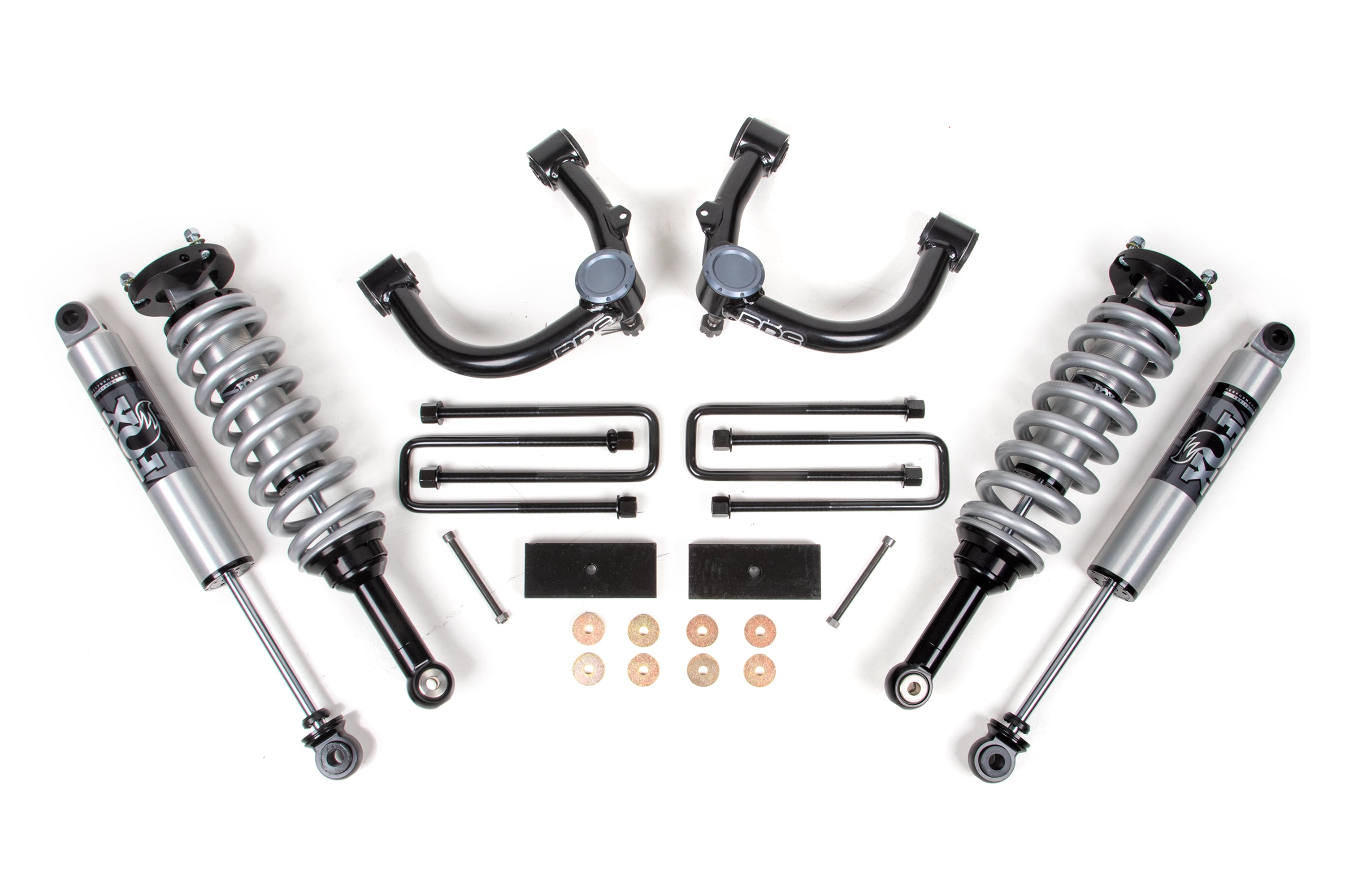 BDS 2 Inch Lift Kit FOX Coilovers for Toyota Hilux 4WD (2015–2025)