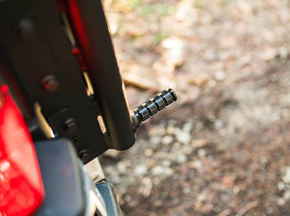 Transit Van Rear Ladder + Tire Carrier