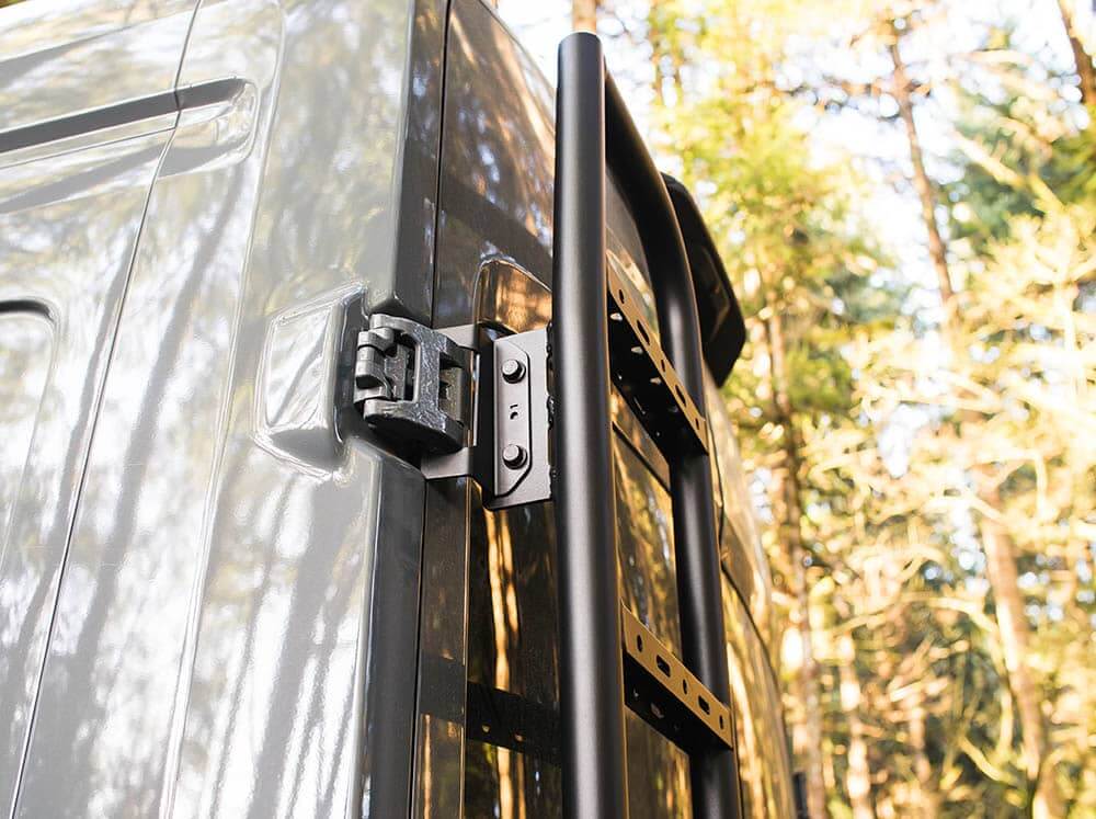 Transit Van Rear Ladder + Tire Carrier