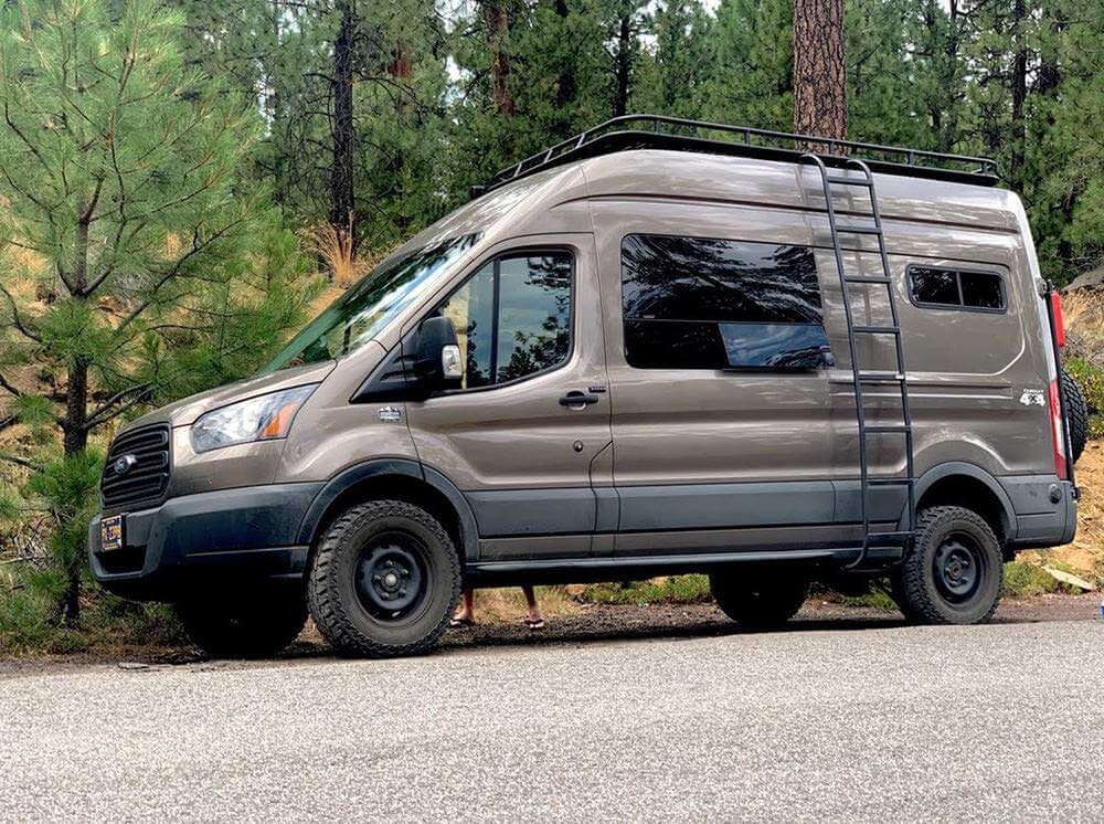Transit Van Side Ladder | High Roof