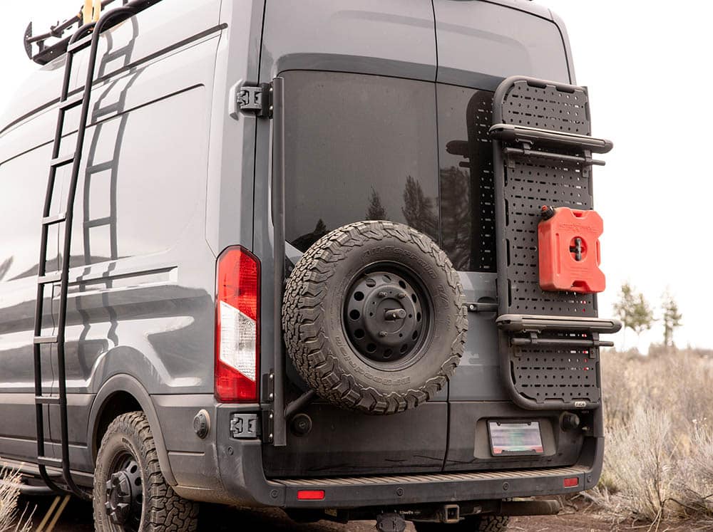 Transit Rear Tire Carrier