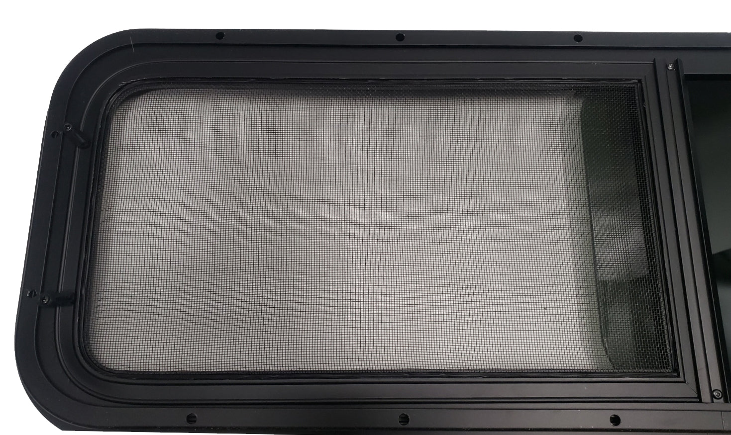 VWD Universal Van Bunk Half-Slider Window | Passenger Side 33" x 10" (VW3310R)