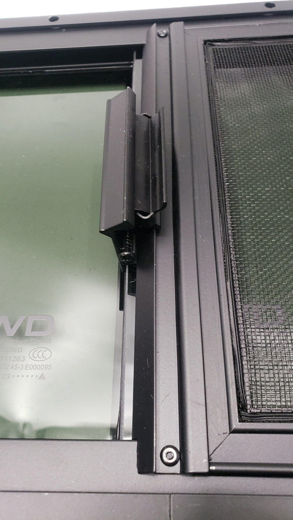 VWD Universal Van Bunk Half-Slider Window | Driver Side 33" x 10" (VW3310L)