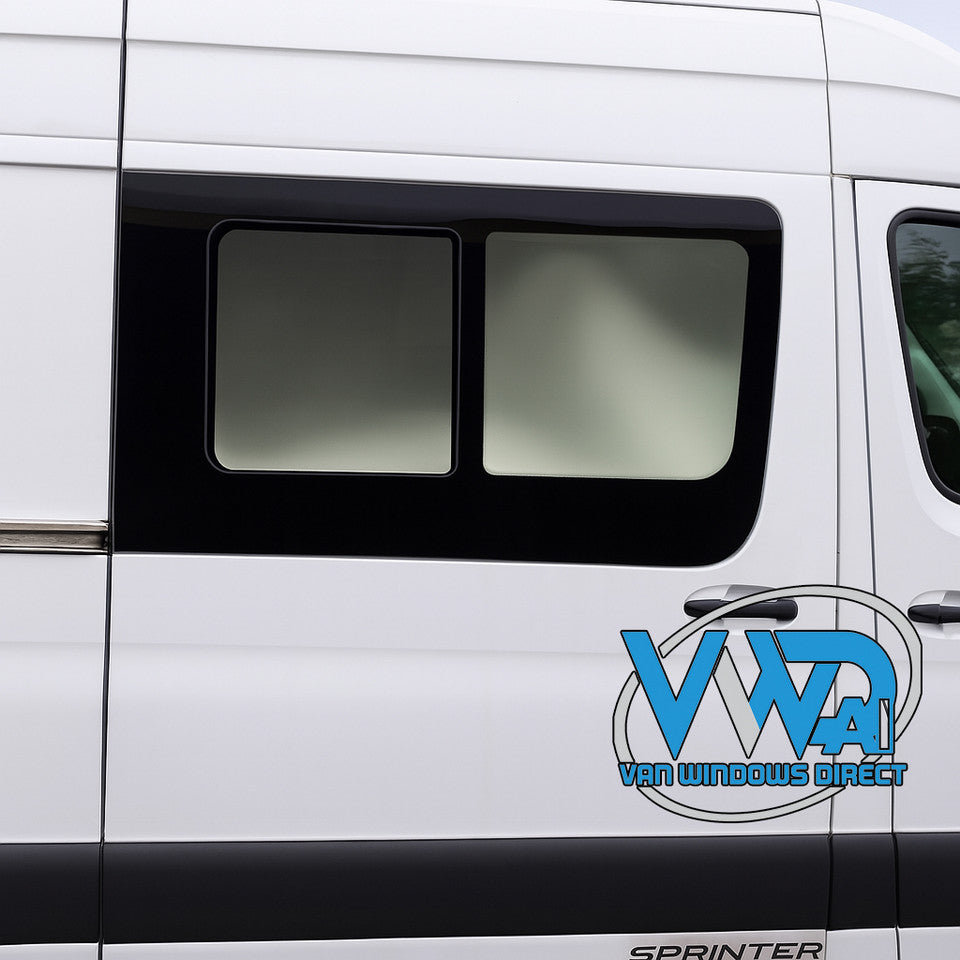 VWD Mercedes Sprinter Slider Window | 2007+ | Passenger Side Sliding Door Rear-Opening (SR101-SER)