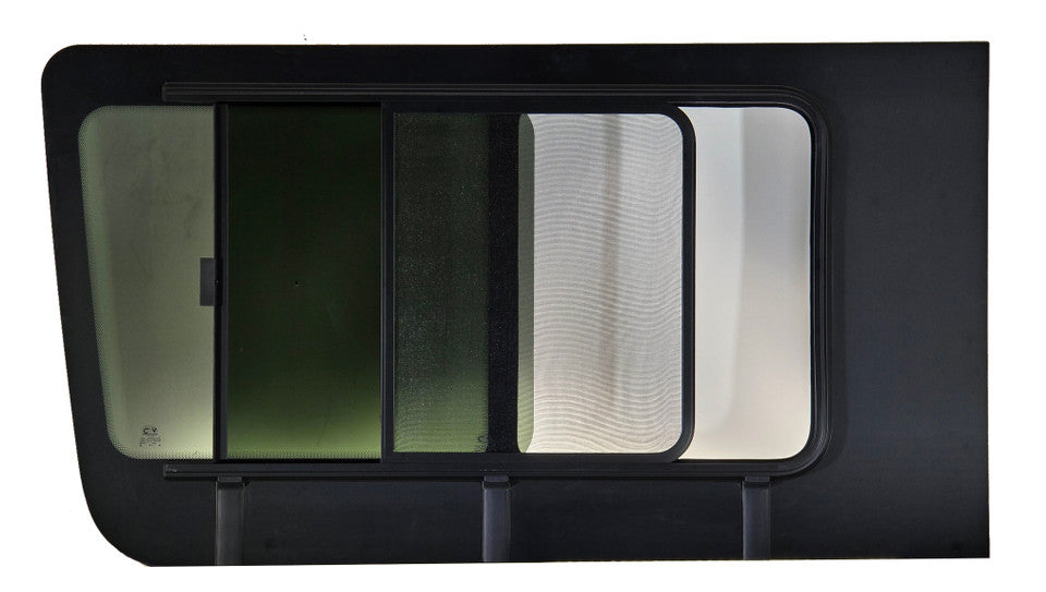 VWD Mercedes Sprinter Slider Window | 2007+ | Passenger Side Sliding Door Rear-Opening (SR101-SER)