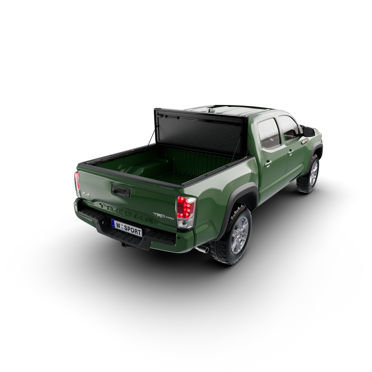 Worksport AL4 Flip-Up Tri-Fold Hard Tonneau Cover for Toyota Tacoma