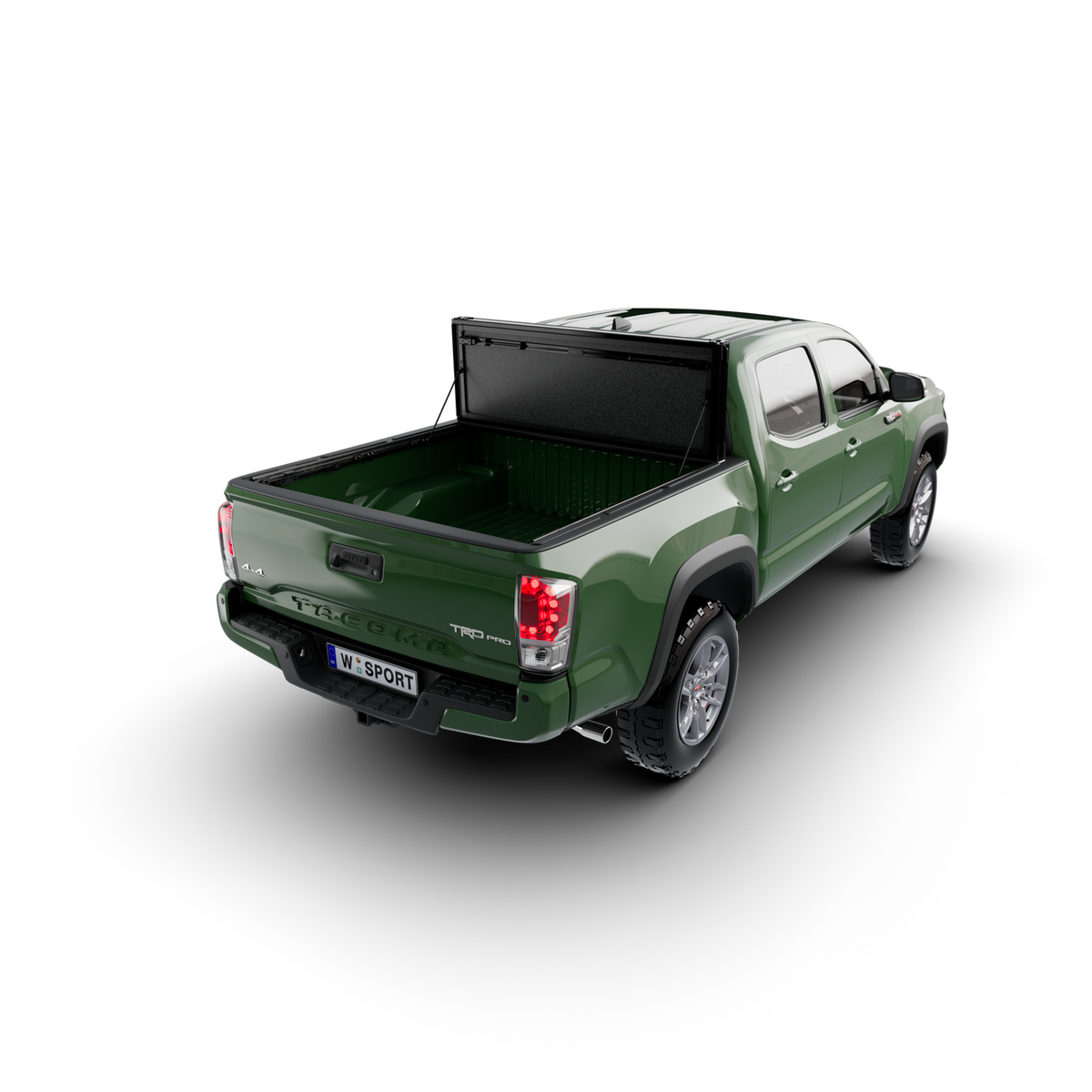 Worksport AL4 Flip-Up Tri-Fold Hard Tonneau Cover for Toyota Tacoma